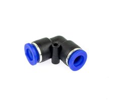 Cotovelo de União Instantânea Plástica 8mm - 5 Unidades