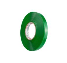 Fita Dupla Face Transparente Liner Verde 19mm x 20m - Adere