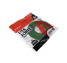 Fita Dupla Face Transparente Liner Verde 9,5mm x 20m - Adere