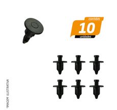 Grampo da Grade Mitsubishi / Chery / Suzuki - Plastcar - 10 Unidades