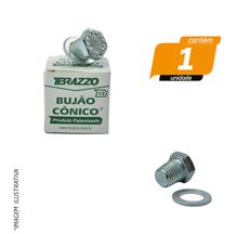 Bujão Cônico M12
