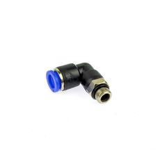 Cotovelo de União Instantânea Plástica 8mm x 1/8BSP