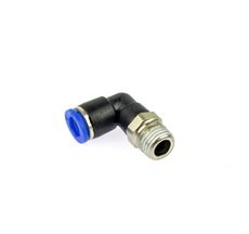 Cotovelo de União Instantânea Plástica 5/16 x 1/4NPTF