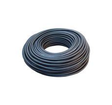 Tubo de Nylon sem Trama Preto 1/4 10m
