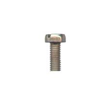 Parafuso Máquina Cabeça Cilíndrica Fenda Bicromatizado 3 x 12mm. - 50 Unidades