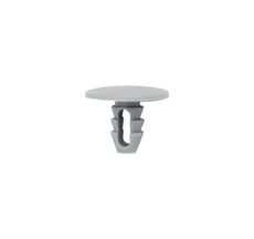 Grampo de Porta Manta Antivibração e Teto Cinza Fiat/ Iveco - Plastcar - 50 Unidades