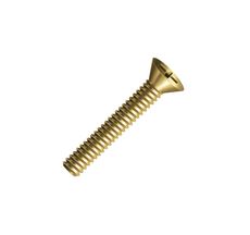 Parafuso Máquina Cabeça Chata Fenda Simples 8 x 16mm - 25 Unidades
