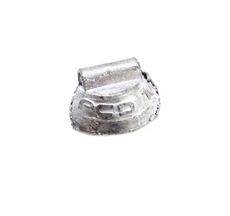 Contrapeso 10g com Garra Baixa em Chumbo para Rodas de Aço Linha Leve Universal - Procad - 25 Unidades