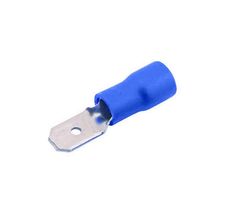 Terminal Isolado Macho Azul 1,5 a 2,5mm - Crimper - 25 Unidades