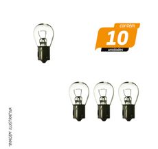 Lâmpada 1141 Cristal 1 Polo 12 V 21W - Avionix Gauss - 10 Unidades