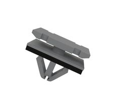 Grampo Moldura Para-lama Tracker/ Ecosport - Plastcar - 10 Unidades