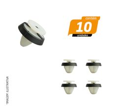 Grampo do Forro Interno e Molduta do Porta-malas Discovery Sport - Plastcar - 10 Unidades
