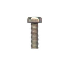 Parafuso Maquina Cabeça Cilíndrica Fenda Bicromatizado 6 x 20mm  - 50 Unidades