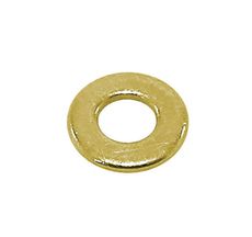 Arruela Lisa Ferro Bicromatizada 4,5 x 12mm - 100 Unidades