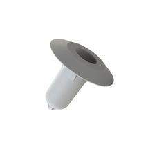 Bucha do Revestimento Lateral Branco Fiat - Plastcar - 25 Unidades