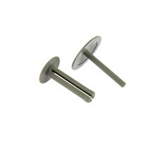 Grampo para Forro Cabine Universal Cinza - Plastcar - 10 Unidades