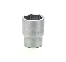 Soquete Sextavado 3/4" 32mm Brazock