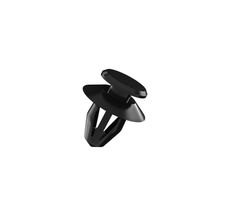 Grampo de Forração para Blindados Nylon Preto Ford/ Audi/ Cintroen/ Mercedes - Plastcar - 50 Unidades