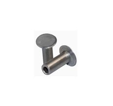 Rebite de Alumínio Semi Tubular 3,5 x 10mm - 100 Unidades