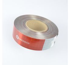 Rolo Faixa Refletiva Carroceria 5cm X 45.7m Lado Direito e Esquerdo Sherman