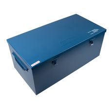 Baú Reforçado Com Estojo Removível Azul Fercar