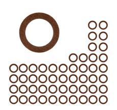 Arruela de Vedação em Fibra 12 x 19 x 1,5mm - 50 Unidades