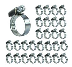 Abraçadeira Recartilhada Fita 9mm Aço Carbono Fita 19 x 27mm - Rexon - 25 Unidades