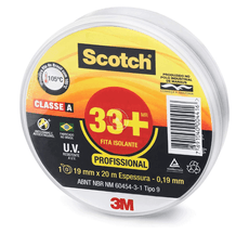 Fita Isolante Scotch 33+ 19mm x 20m - 3M