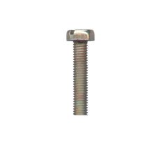 Parafuso Máquina Cabeça Cilíndrica Fenda Bicromatizado 5 x 25mm   - 50 Unidades