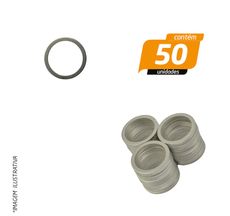 Arruela de Vedação em Alumínio 22 x 26 x 1,5mm - 50 Unidades
