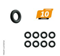 Anel Vedação O-ring 8 x 3,5mm - 10 Unidades