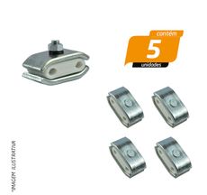 Abraçadeira Especial 2 Canos - 5 Unidades