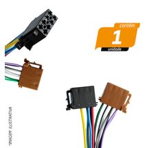 Chicote Rádio 16 Vias Fêmea - Rainha das Sete