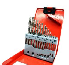 Jogo de Brocas Aço Rápido com 13 Peças Milímetro - Rocast