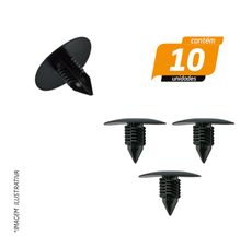 Grampo do Para Barro linha Renault - Plastcar - 10 Unidades