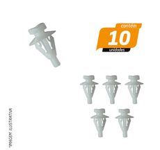 Grampo de Fixação das Borrachas das Portas - Plastcar - 10 Unidades