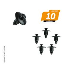 Grampo Lateral Porta Malas Honda/ Nissan/ Volvo - 10 Unidades