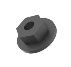 Porca da Moldura do Para-lama Chevrolet - Plastcar - 10 Unidades