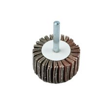 Roda de Lixa Grão 60 Com Haste 1/4 x 1,5/8 50 x 25mm - Disflex