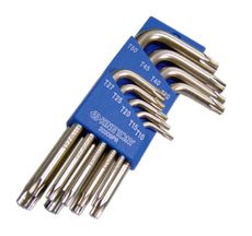 Jogo Chave Torx Cabo L T10 a T50 9 Peças - King Tony