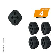 Coxim Escaoe Traseiro Daily - Grehder - 4 Unidades