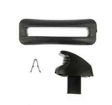 Kit de Alavanca e Arremate do Banco Com Trava de Metal Preto Volkswagen 3 Peças