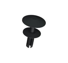 Grampo Fixação Forro Cabine Preto Ford/ Volkswagen - Plastcar - 10 Unidades