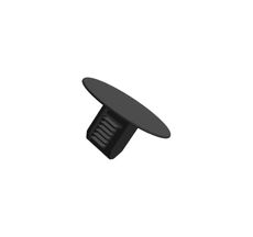 Grampo de Teto Preto Santana - Plastcar - 10 Unidades