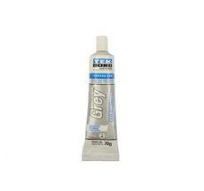 ADESIVO DE SILICONE NEUTRO ALTA PERFORMANCE OXIMICO CINZA 70G