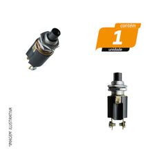 Botão de Partida Universal Preto - Rainha das Sete