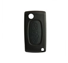 Capa Frontal Chave Canivete 2 Botões Peugeot / Citroên