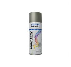 Tinta Spray Alumínio Alta Temperatura 350ml Super Color TekBond