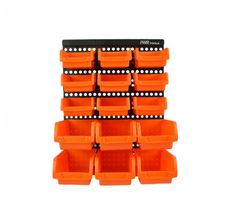 Painel Gaveteiro Plástico 15 Caixas Sigma