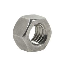 Porca Sextavada Aço Polido 8 x 1mm - 50 Unidades